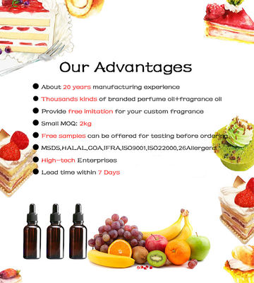 Biscuit Food Flavor Ice Cream Flavours Synthetic And Artificial Bakery Flavour