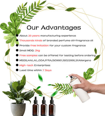 Liquid Long Lasting Air Freshener Fragrances Car Perfume Fragrance For Air Freshener