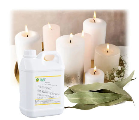 Light Yellow Liquid Candles Fragrances Eucalyptus Leaves Scented Candles Flavours
