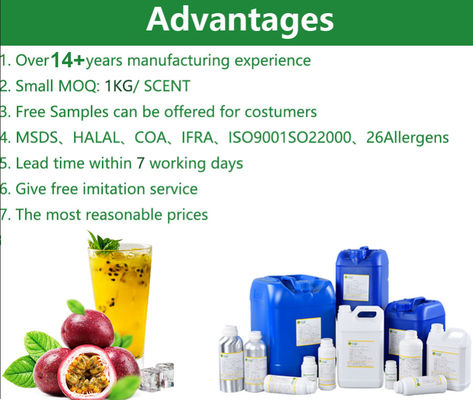 Customization Sucrose Juice Flavors For Making Tasty Beverage Flavour