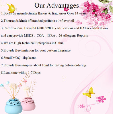 Citrus Fragrance Incense Sticks Fragrance Oil Used For Fragrant Candle Making