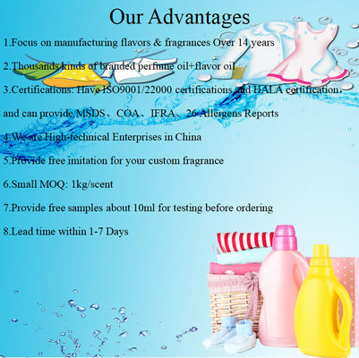 Sweet Orange Fragrance Oil For Clothwashing Product Making