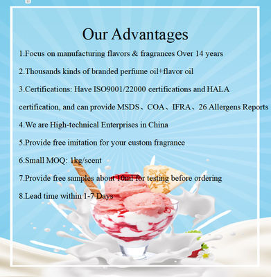 Retail Food Flavors Blueberry Scent Ice Cream Flavors For Beverage Making Candy Flavor