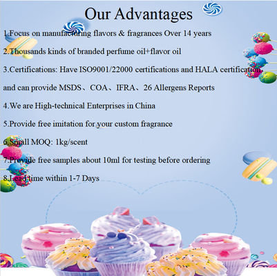 Strong And Long-Lasting Smell Natural Fruit Flavor Candy Flavors Food Flavor Oil For Candy Baked Food Making