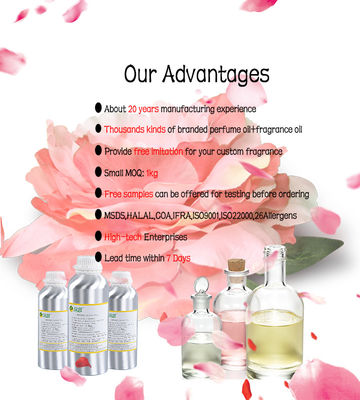 Perfume Raw Materials Long Lasting Perfume Scents for Candle Making Long Lasting Designer Perfume Oil Fragrance