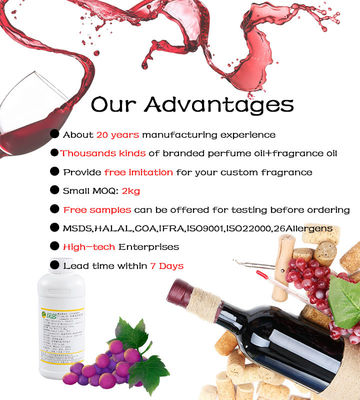 Food Flavour Fragrance Wine Flavor Oil Grape Wine Food Flavor