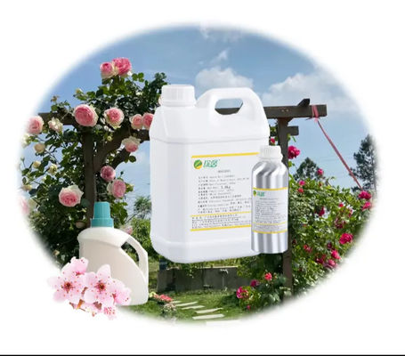 Light Yellow Liquid Laundry Detergent Fragrances Sakura Fragrance For Making Detergent